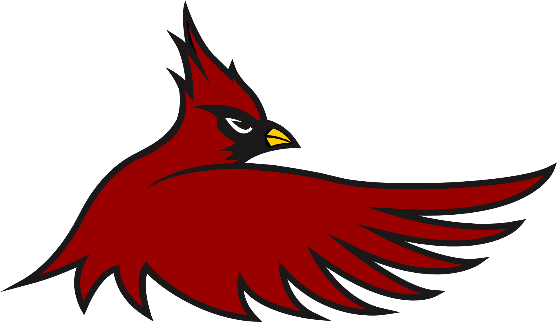 Louis Cardinals Football Clip Art - Cardinal Hayes Football Logo (2070x1276)