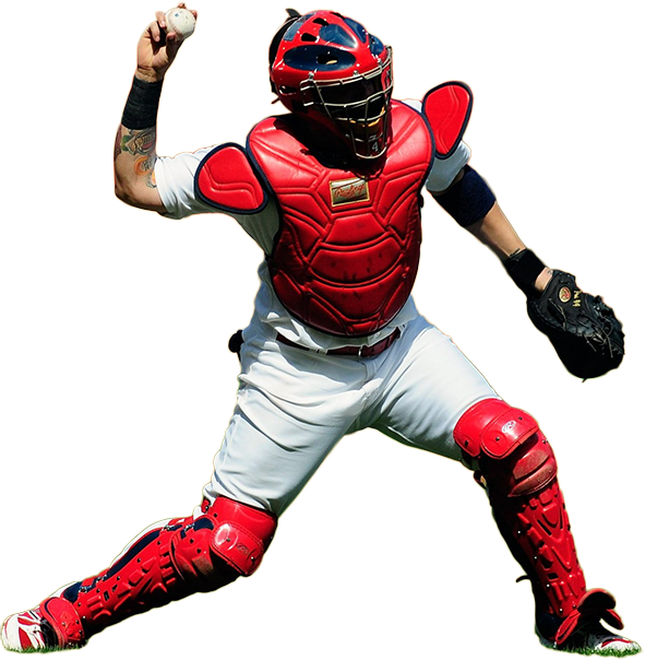 Stl Cardinals Iphone Clipart St - Yadier Molina Catcher Equipment (591x604)