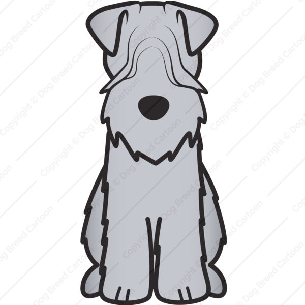 Wire Clipart Colored - Wire Fox Terrier Lines Tattoo (600x600)