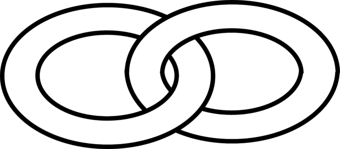 Clip Art Sweet - Clipart Black And White Chain (700x307)