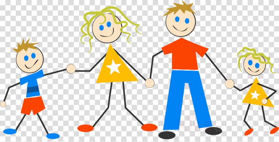 Clip Art Family Stick Figures Clipart Stick Figure - Stick Figure Family Clipart Png (900x460)