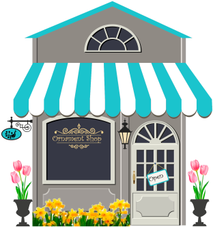 Click To Enter The Ornament Shop - Cartoon City Shop (350x350)