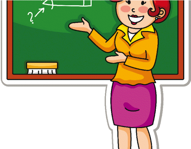 Blackboard Clipart Message Board - Maestra Png (640x480)