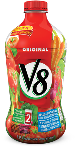 Shoulda Had A V8 - Plastic Bottle (340x510)