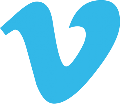 Vimeo V Logo - Vimeo Icon Png (413x360)