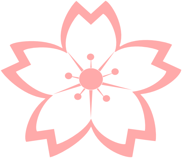 Lantern Svg Cherry Blossom - Flor De Cerejeira Desenho (600x522)