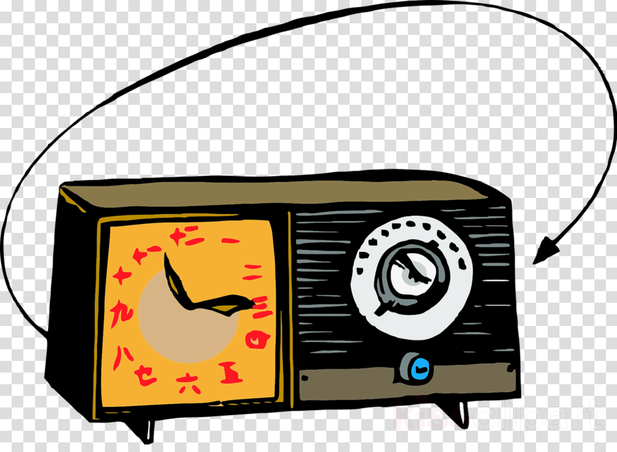 Transparent Cartoon Radio Clipart Radio Clip Art - Transparent Hd Photo Frame (900x660)