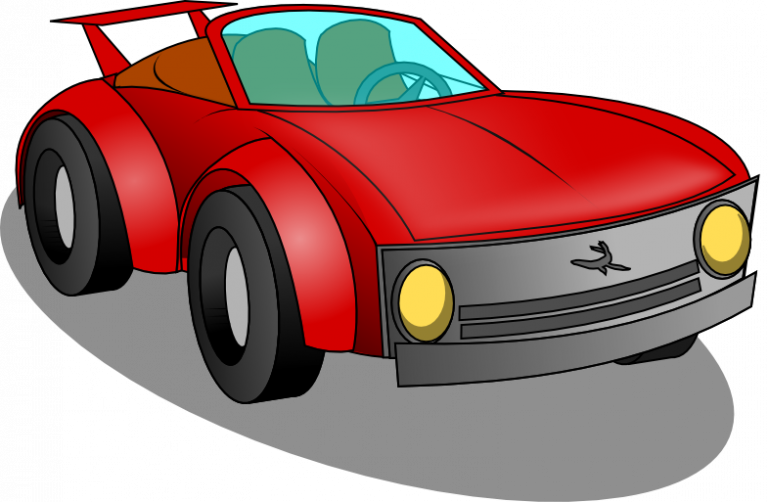 Sports Car Clipart Sports Car Free Clipart Surprise - Clip Art Sports Car (768x502)