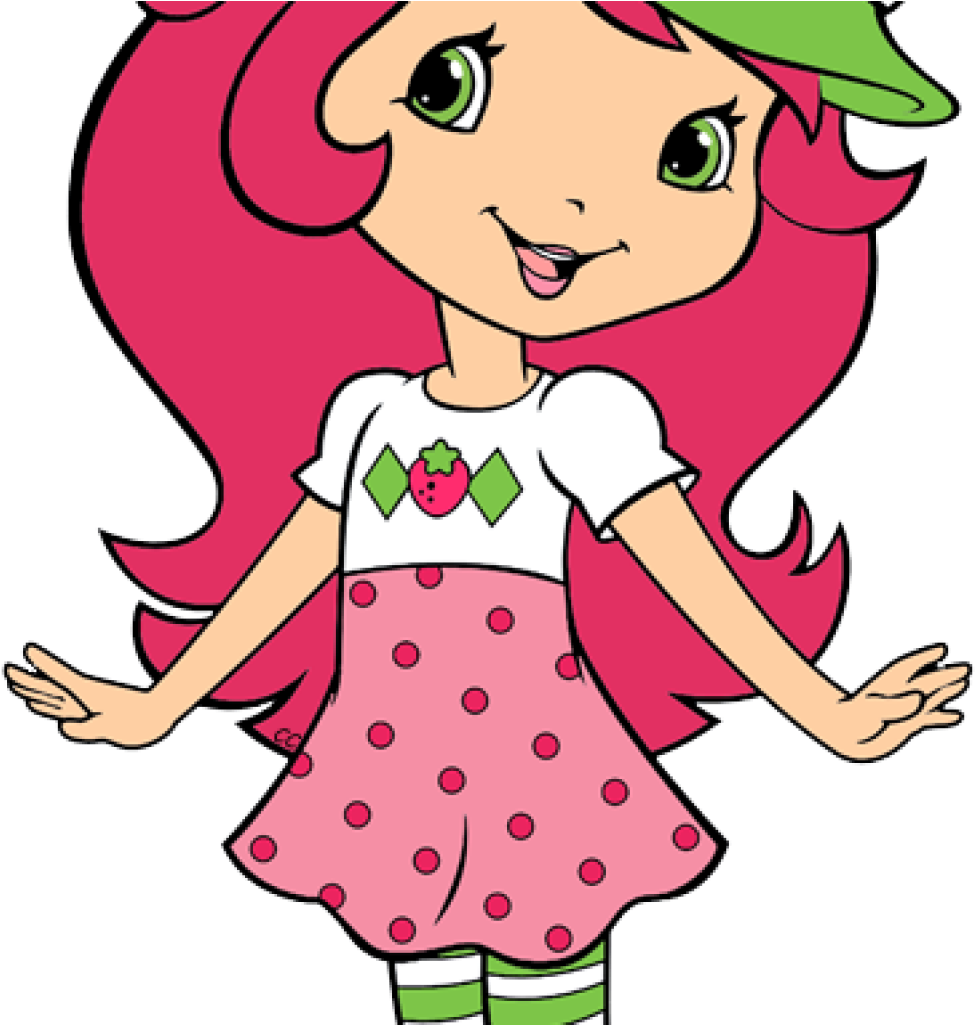 Strawberry Shortcake Clipart Strawberry Shortcake Berry - Cartoon Blueberry Muffin Strawberry Shortcake (1024x1024)