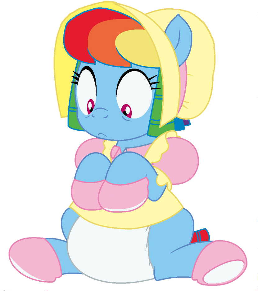 Dolly Sitting Down By Zgwrox - Cartoon (830x962)