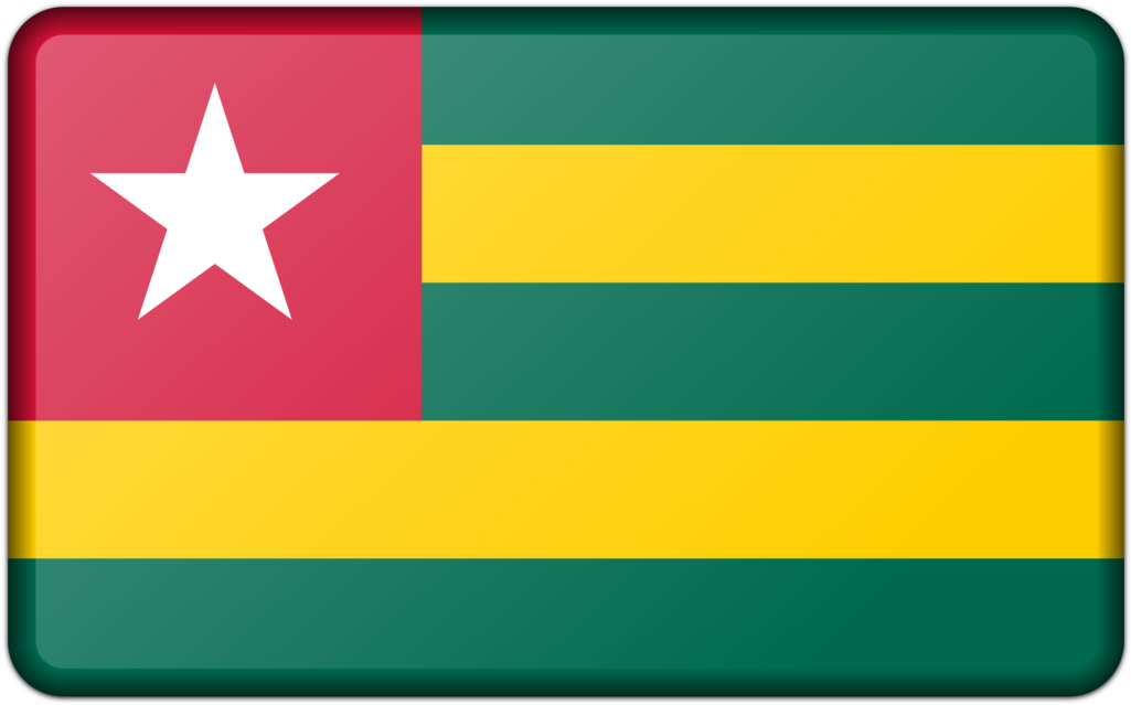 Flag Of Togo Puerto Rico Clothing - Vietnam (1214x750)