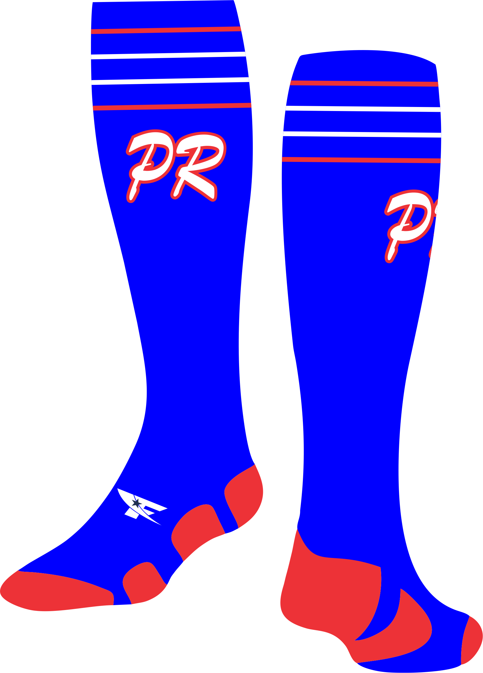Puerto Rico Socks 1 Clip Art Royalty Free Stock - Sock (1679x2340)