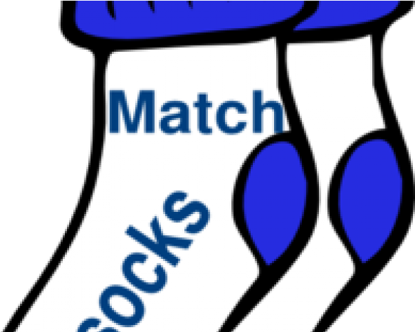Pair Clipart Match Sock - Pair Clipart Match Sock (640x480)