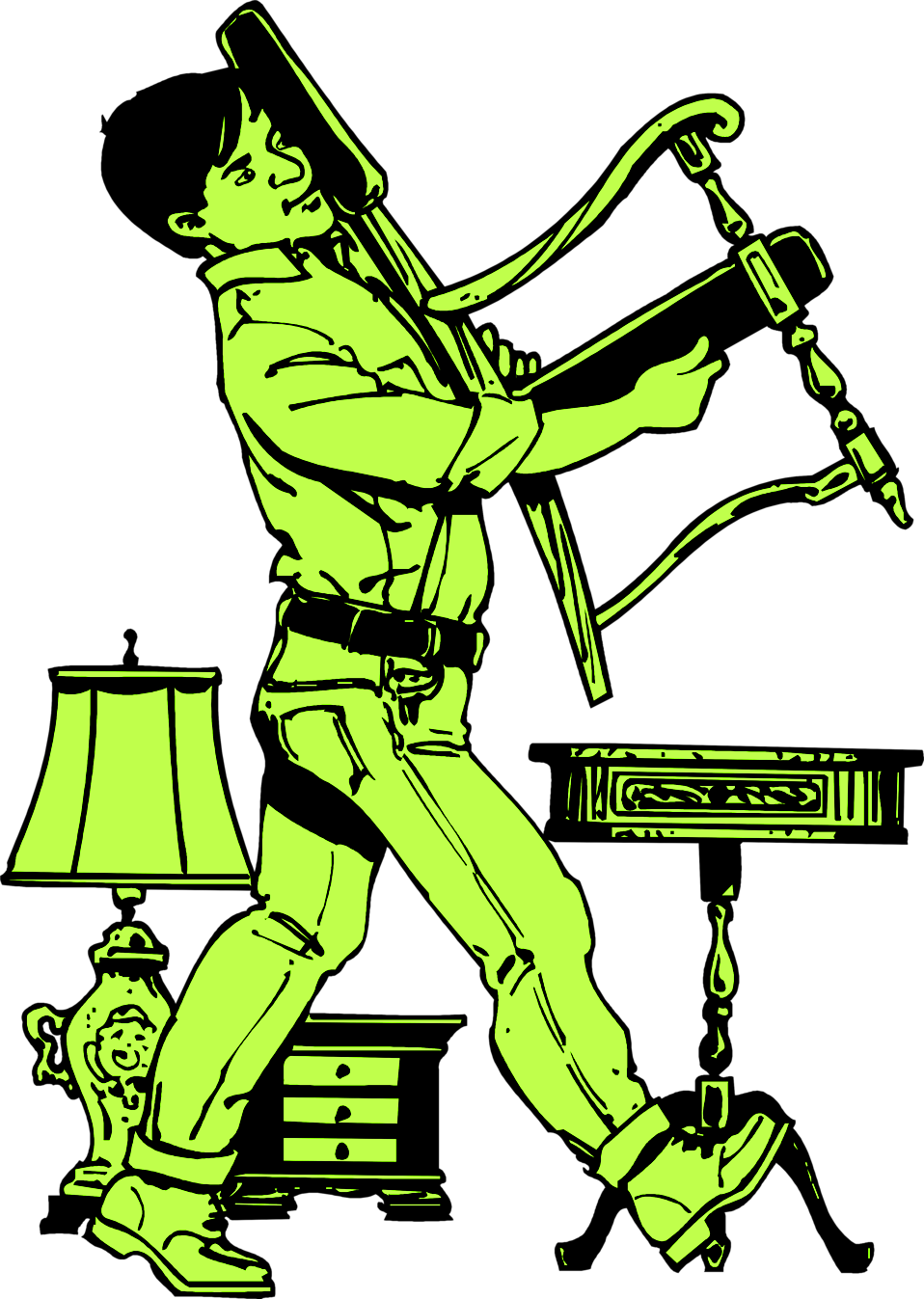 Free Images, Free Clipart Images, Clip Art, Packers - Moving Clip Art (958x1347)