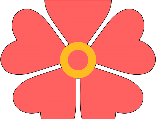 Origami Clipart Flower - Scalable Vector Graphics (640x480)