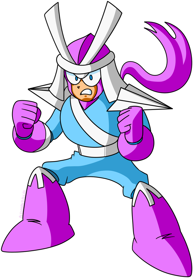 Mega Man Mythril - Origami Man Megaman (774x1032)