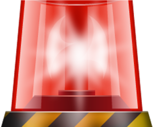 Alarm Clipart Fire Truck Siren - Red Siren Transparent Background (640x480)