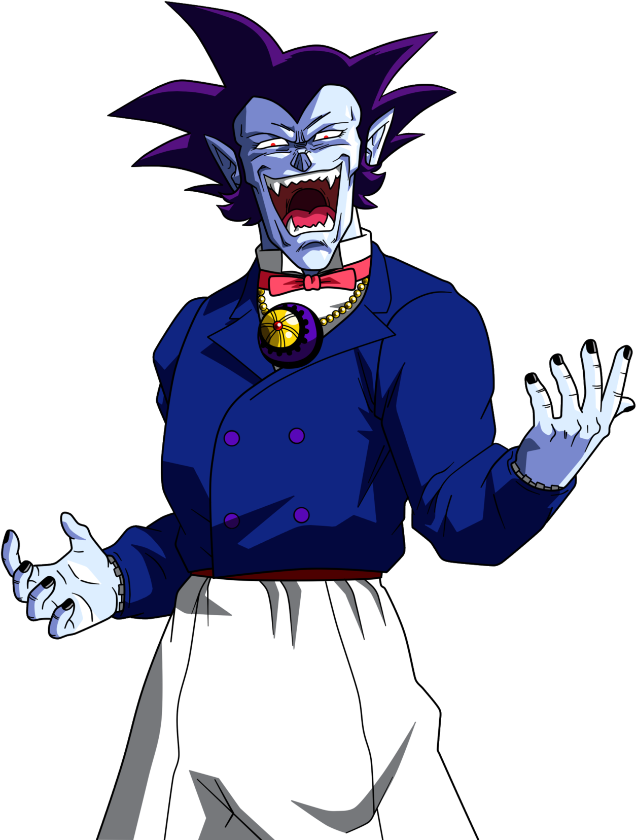 Clip Art Library Library Image Lucifer Vampire Png - Dragon Ball Vampire (1600x1706)