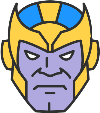 Humanoid, Loki, Super Villain, Hyper - Thanos Icon Png (512x512)