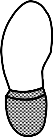 Western / Cowboys Boots Heels - Line Art (440x440)