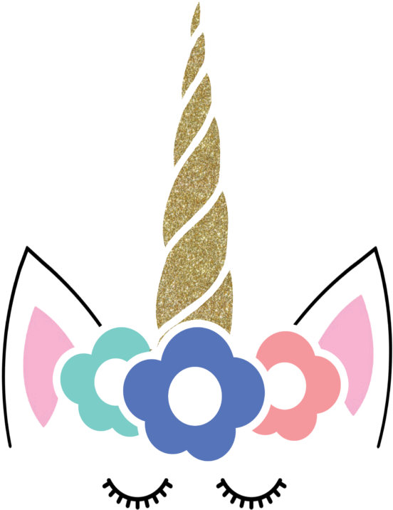 Free Unicorn Face Svg Cut File Download - Colorado Spruce (745x1024)