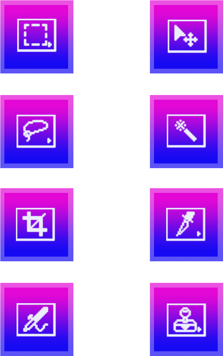 Blue Purple Gradient Icon Square Office Minimalistic - Icon (1024x1369)