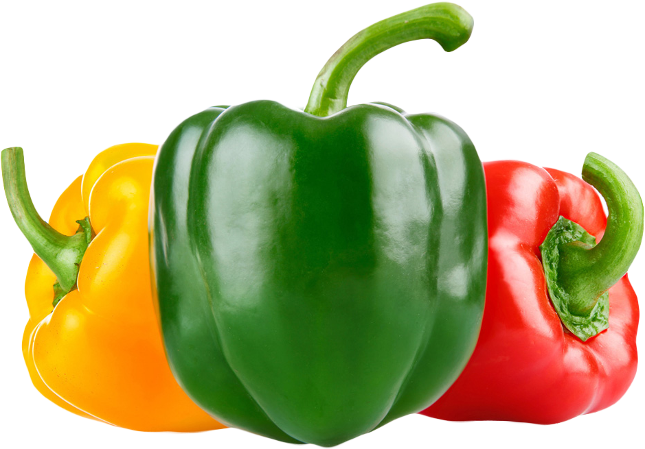 Pepper Clipart Hd - Bell Peppers Png (1200x924)