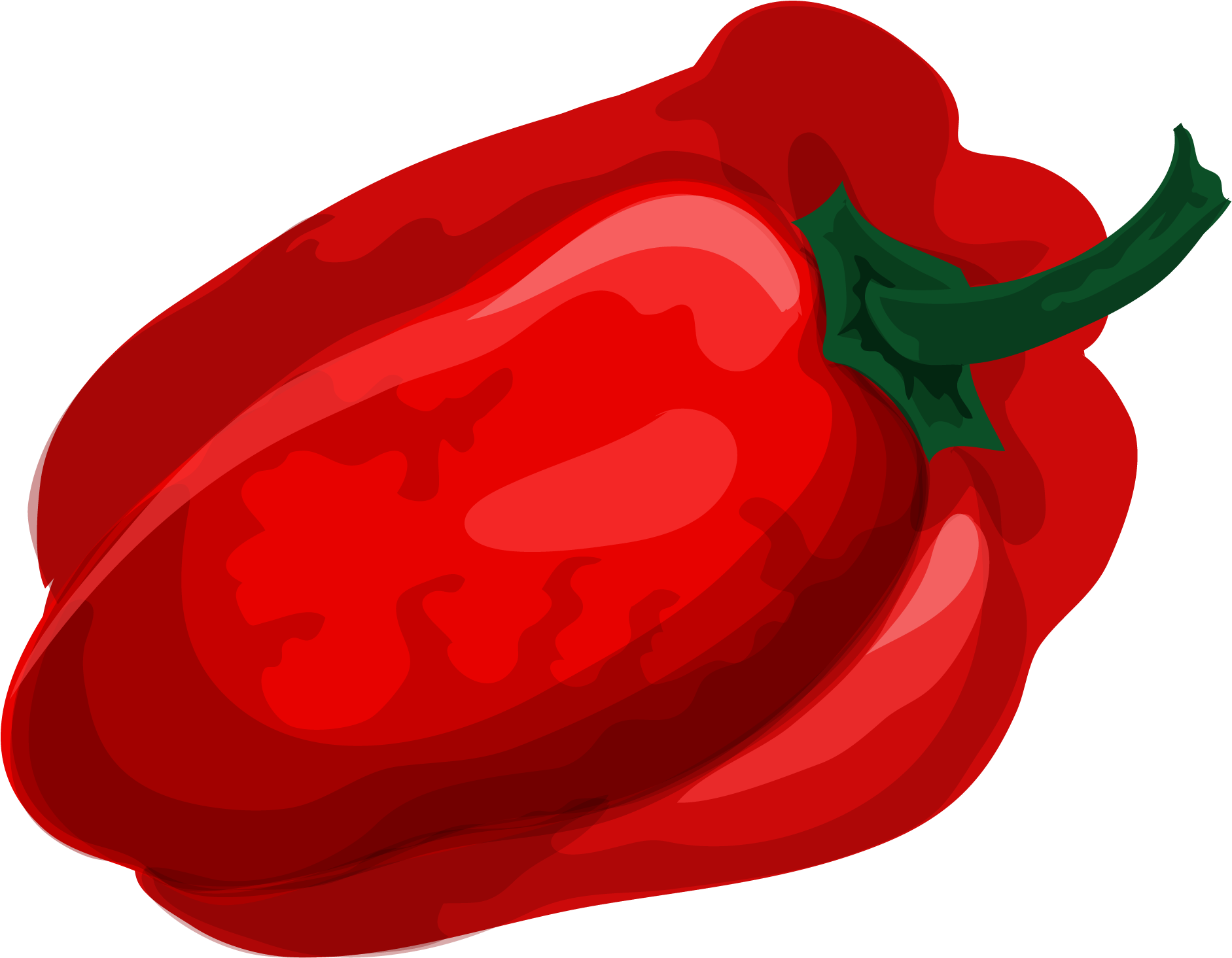 2871 X 2398 4 - Pimiento Rojo Dibujo (2871x2398)