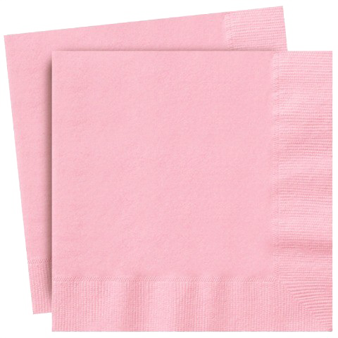Napkin Png - Large Pink Paper Napkins (480x480)