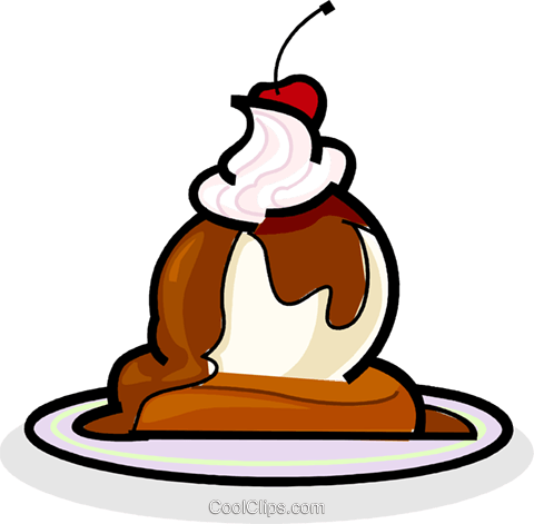 Ice Cream Dessert Royalty Free Vector Clip Art Illustration - Ice Cream Dessert Royalty Free Vector Clip Art Illustration (480x471)