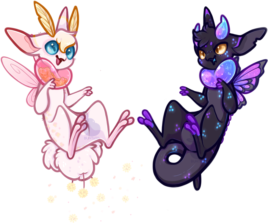 Faerie Customs By Buntato - Cartoon (931x792)