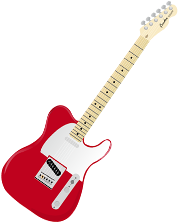 Electric, Clip Art, Musical Instruments, Guitars, Illustrations, - Electric Guitar Png Vector (512x512)
