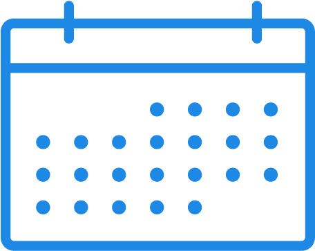 Operating Carbyne Since - Small Calendar Icon Black And White Png (489x489)