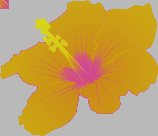 Hibiscus Clip Art (550x472)