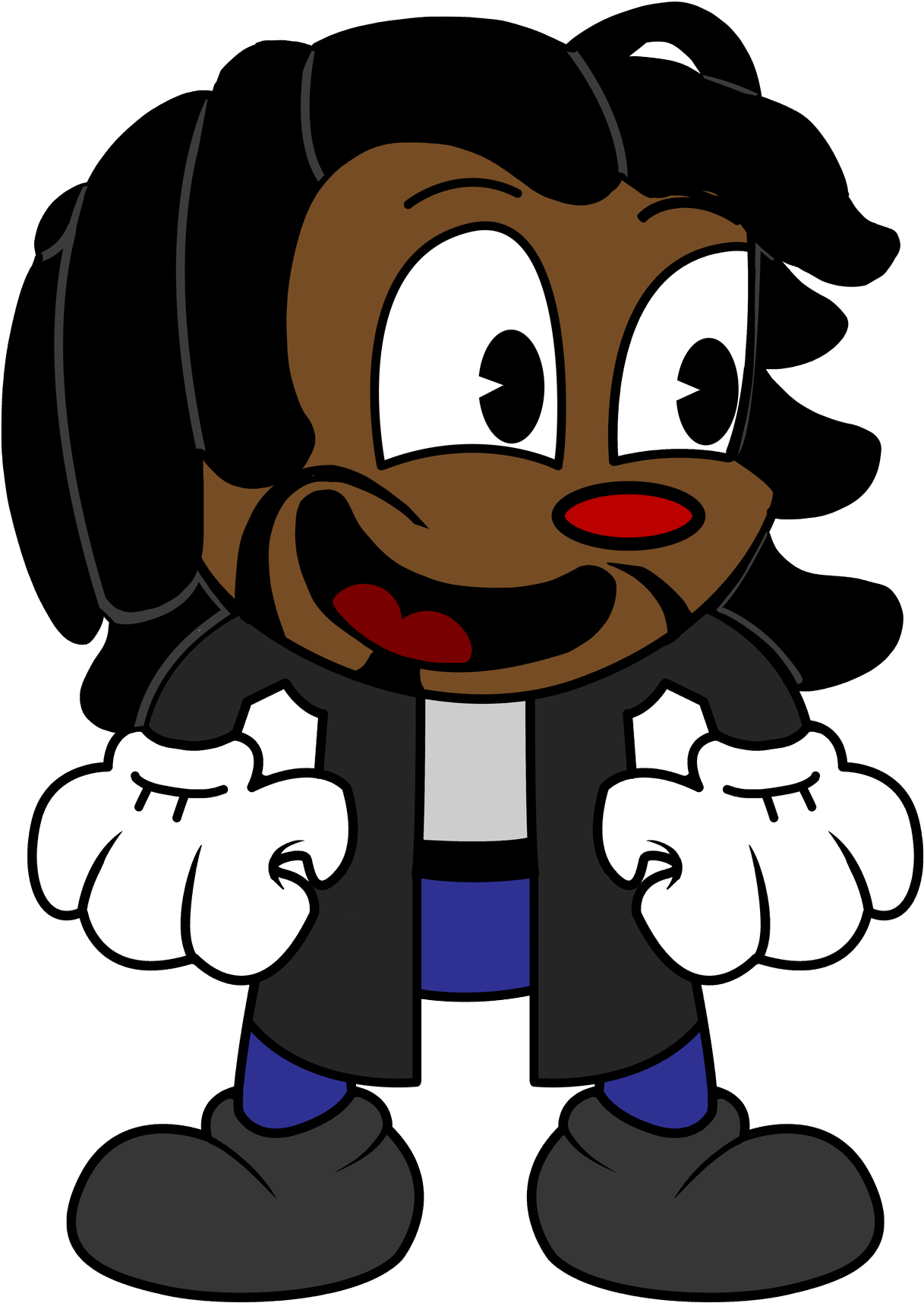 Cartoon Mike Inspired By Cuphead - Cartoon (1500x1941)