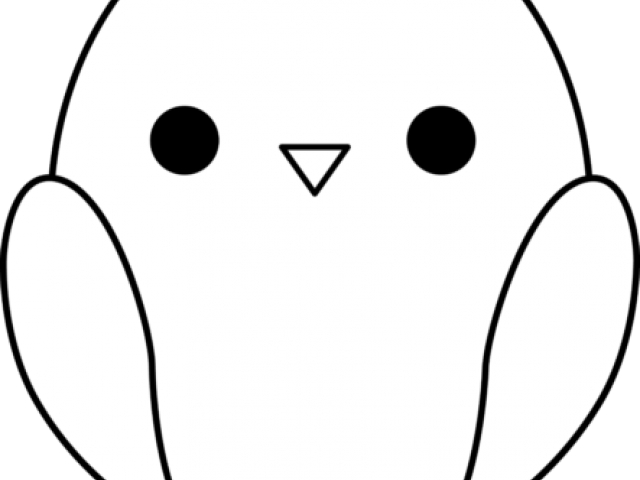 Drawn Chick Clipart Easter - Circle (640x480)