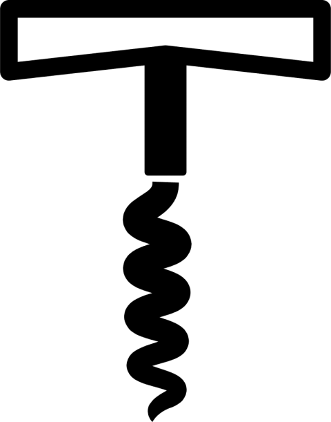 Download Corkscrew Clipart Png Photo - Corkscrew Png (480x611)