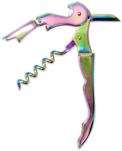 Rainbow Double-hinged Corkscrew - Arrow (425x600)