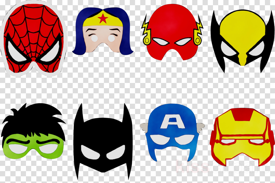 Superhero Clipart Superhero Mask Clip Art - Shirt (900x600)