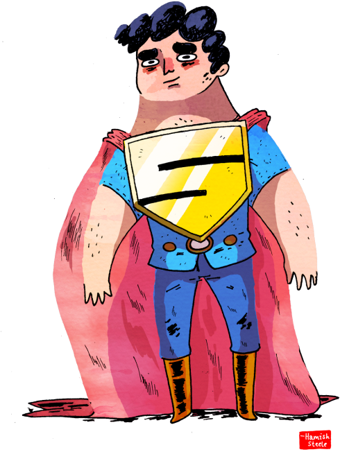 Latveria Clipart Superhero - Cartoon (500x667)