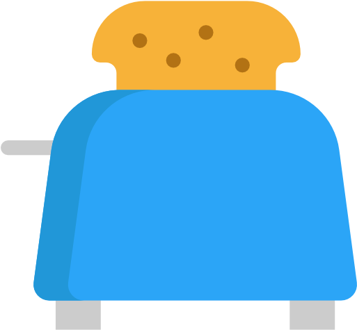 Toaster, Food And Restaurant Icon - Toaster, Food And Restaurant Icon (512x512)