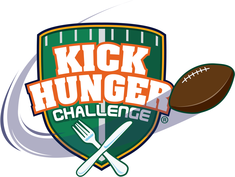 Dave Lapham, Bob Herzog, David Fulcher And Local Restaurants - Kick Hunger Challenge Logo (1000x756)