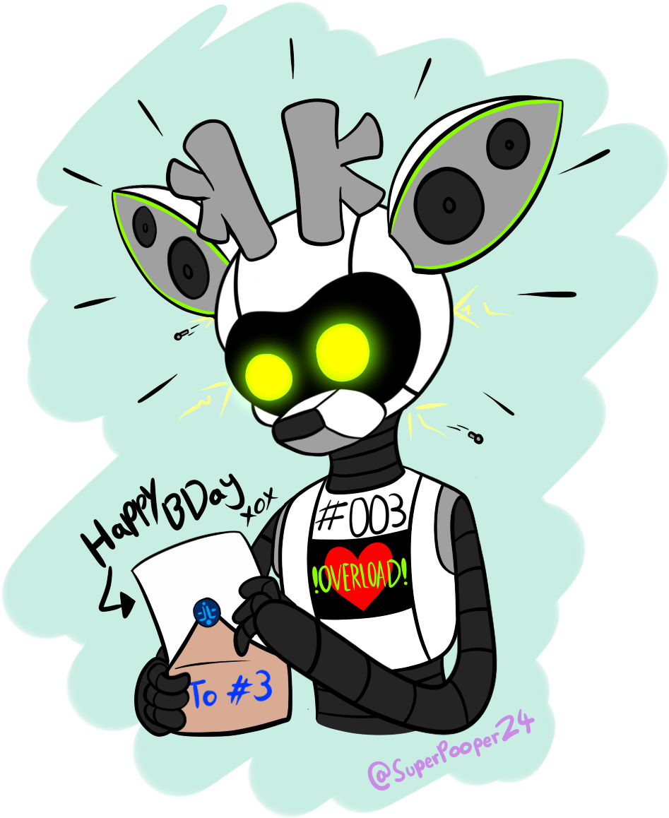 #lyrasonmium #deer #robot #art #furrypic - Cartoon (961x1193)