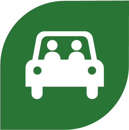 Rideshare - Carpool Icon (729x489)