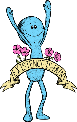 Existence - Existence Is Pain Rick And Morty (312x492)