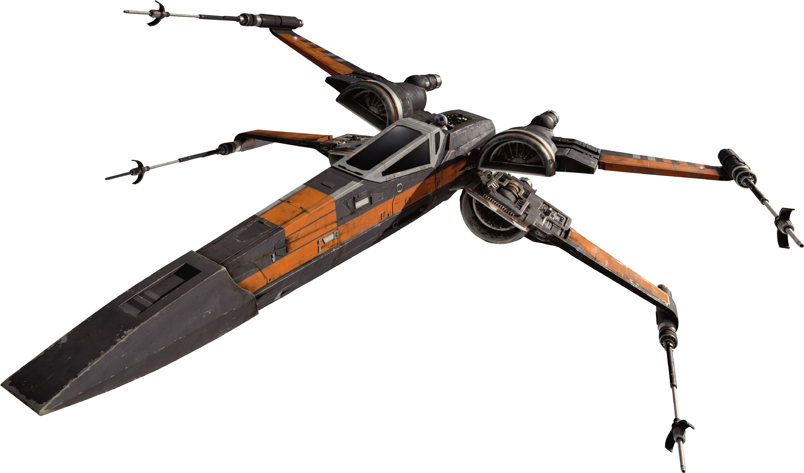 2706 X 1593 7 - Poe X Wing Transparent (2706x1593)