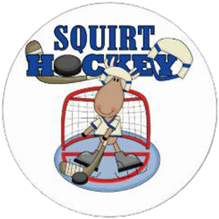 Squirt Hockey - Cartoon (500x500)