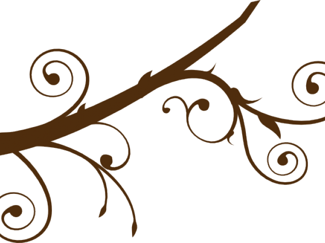 Branch Clipart Brown Tree - Tree Branch Vector Png (640x480)