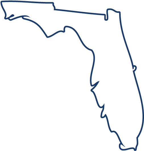 Florida - Florida State Outline Transparent (602x602)