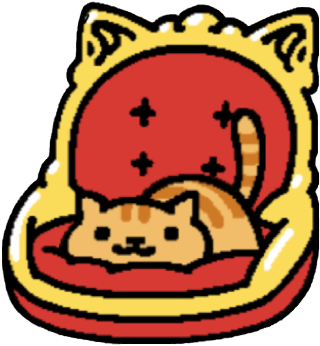 Bed Clipart Png - Neko Atsume Bed (596x432)